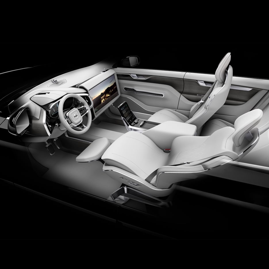 Bored drivers can snooze at the wheel in Volvo's Concept 26 self-driving car