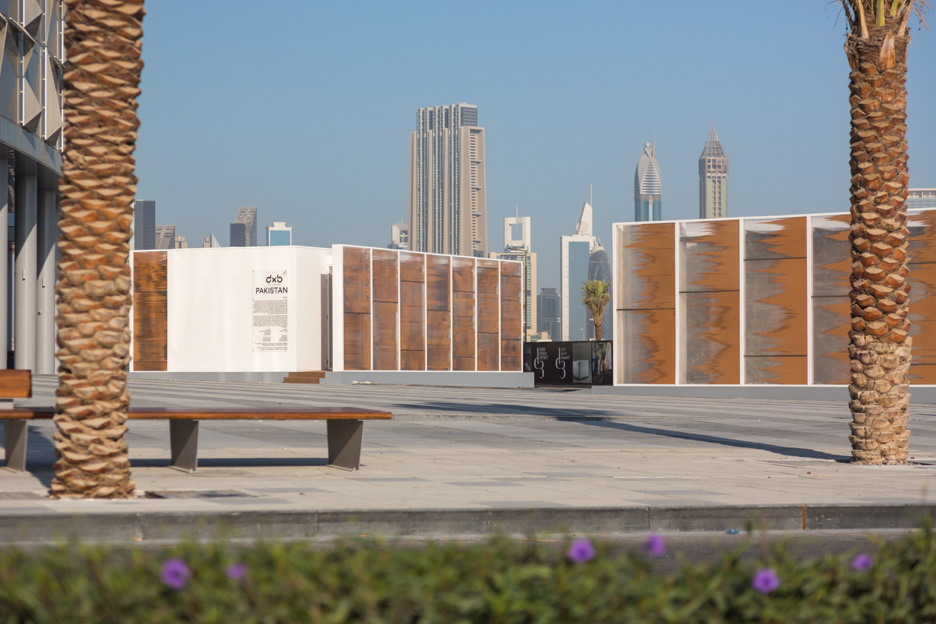 Abwab pavilions at Dubai Design Week 2015 