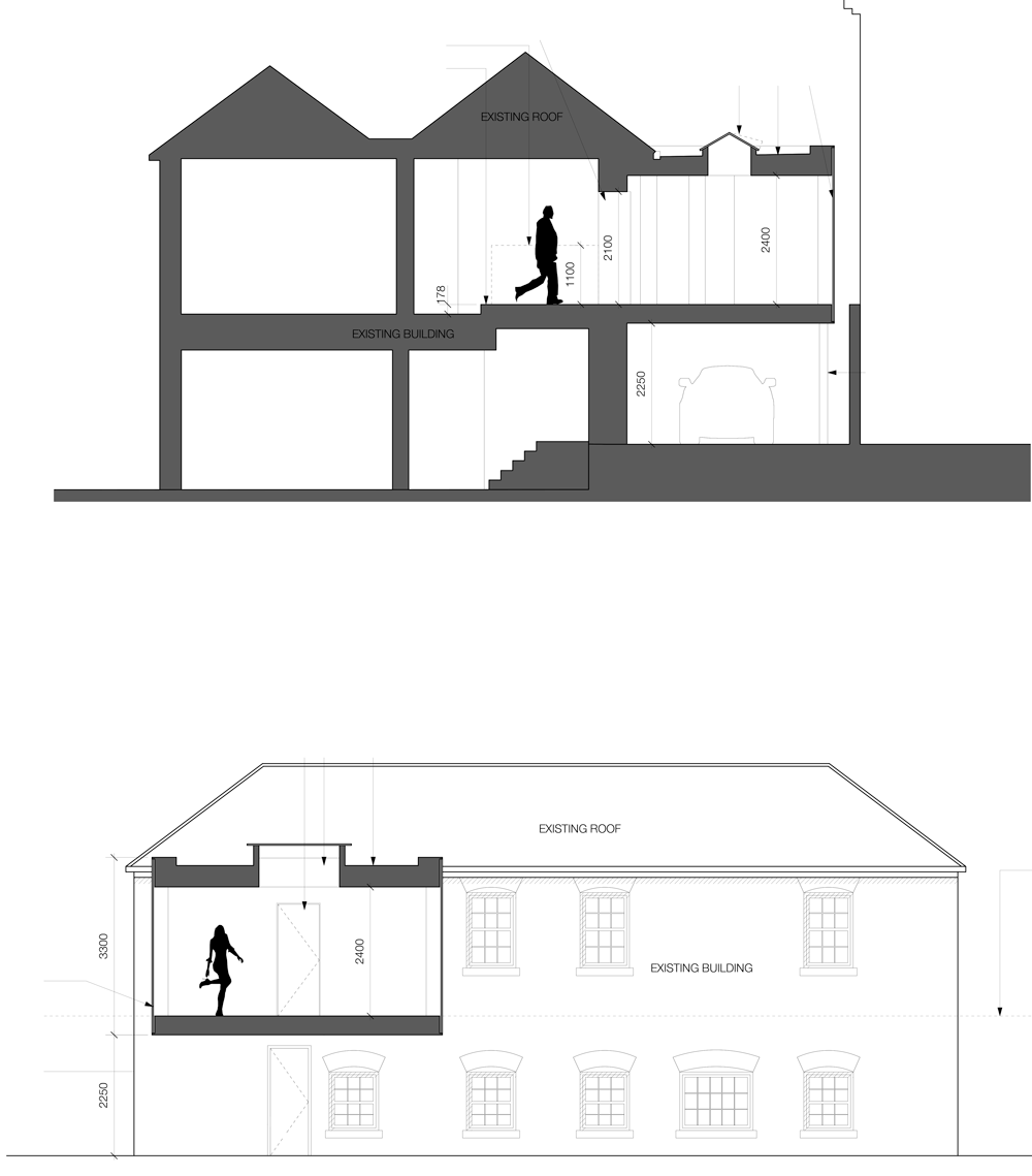 Austen house extension by Adam Knibb Architects