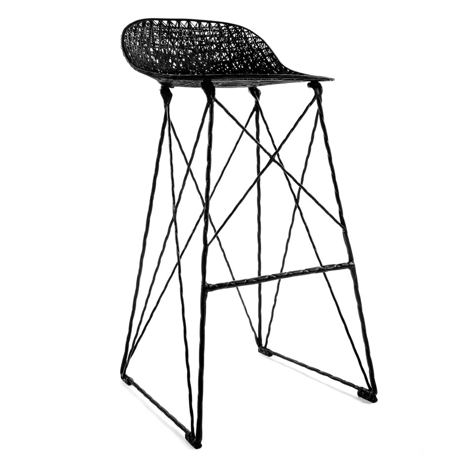Carbon Chair bar stool by Bertjan Pot and Marcel Wanders for Moooi