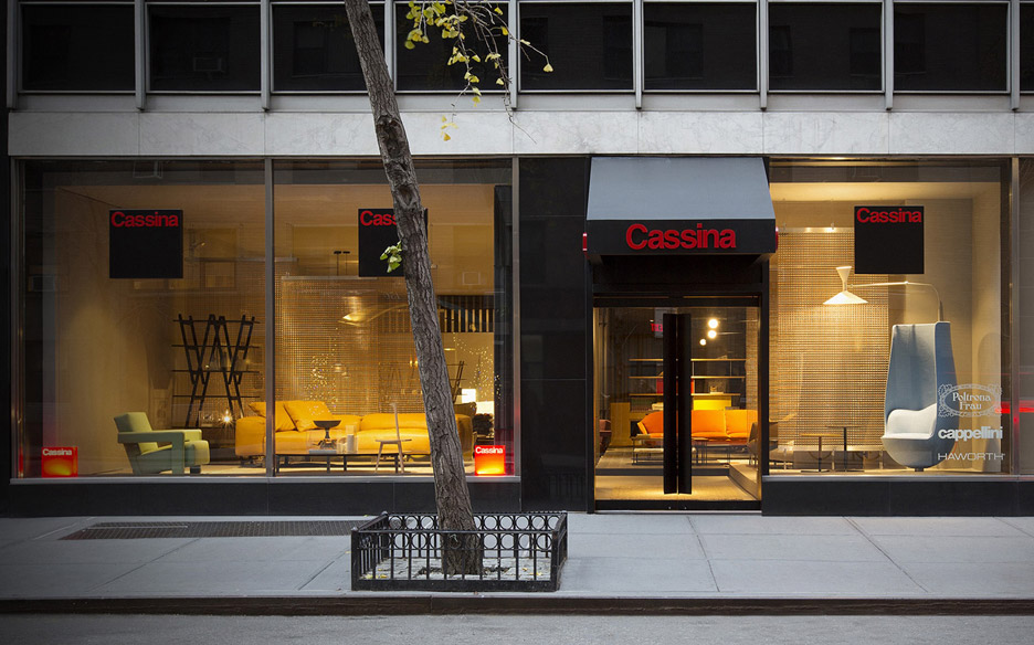 Cassina showroom in New York by Patricia Urquiola