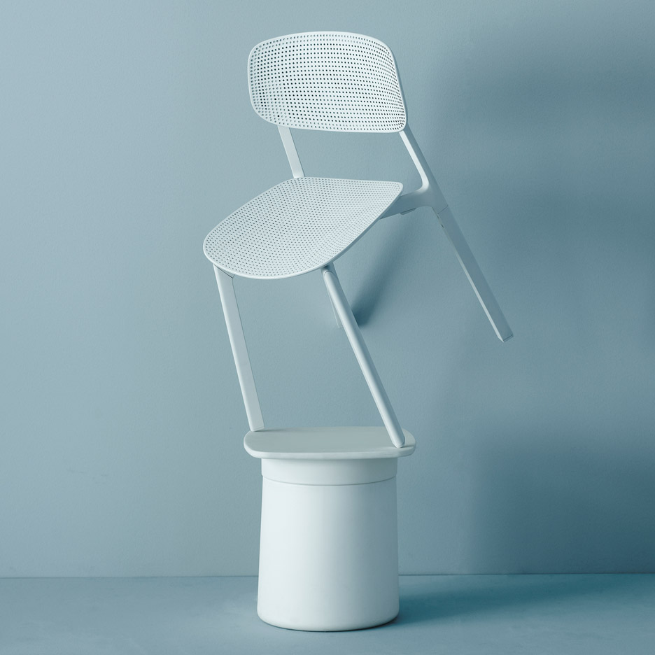 Colander chair by Patrick Norguet