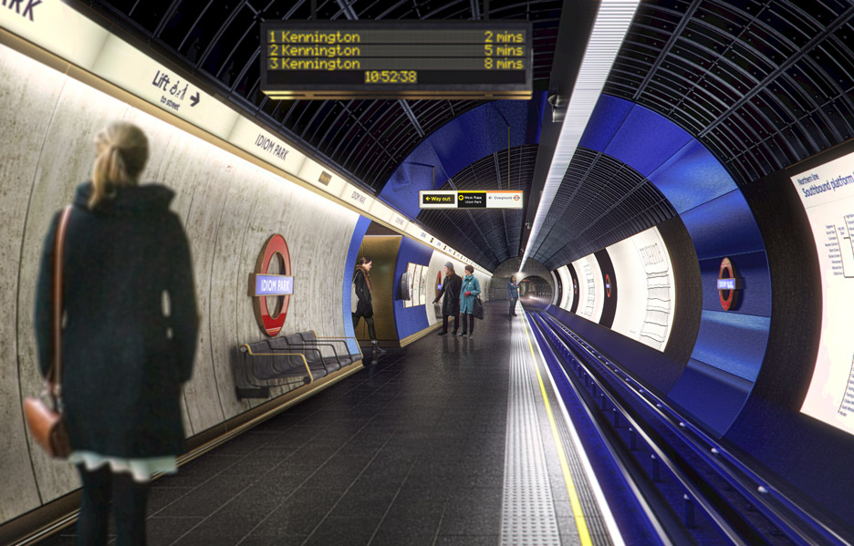 London Underground by Studio Egret West