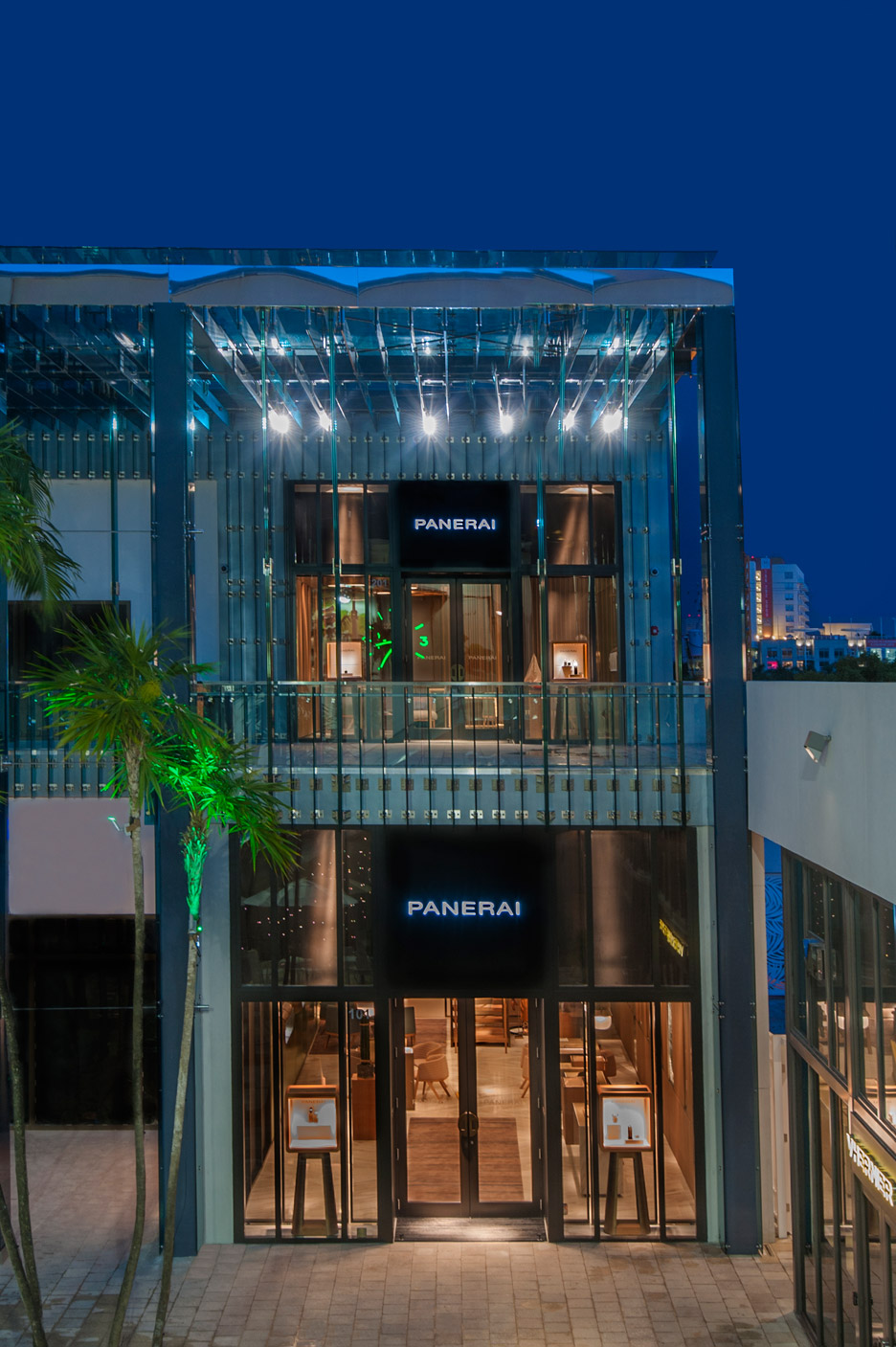 Patricia Urquiola's Miami store design for Panerai references watch mechanisms