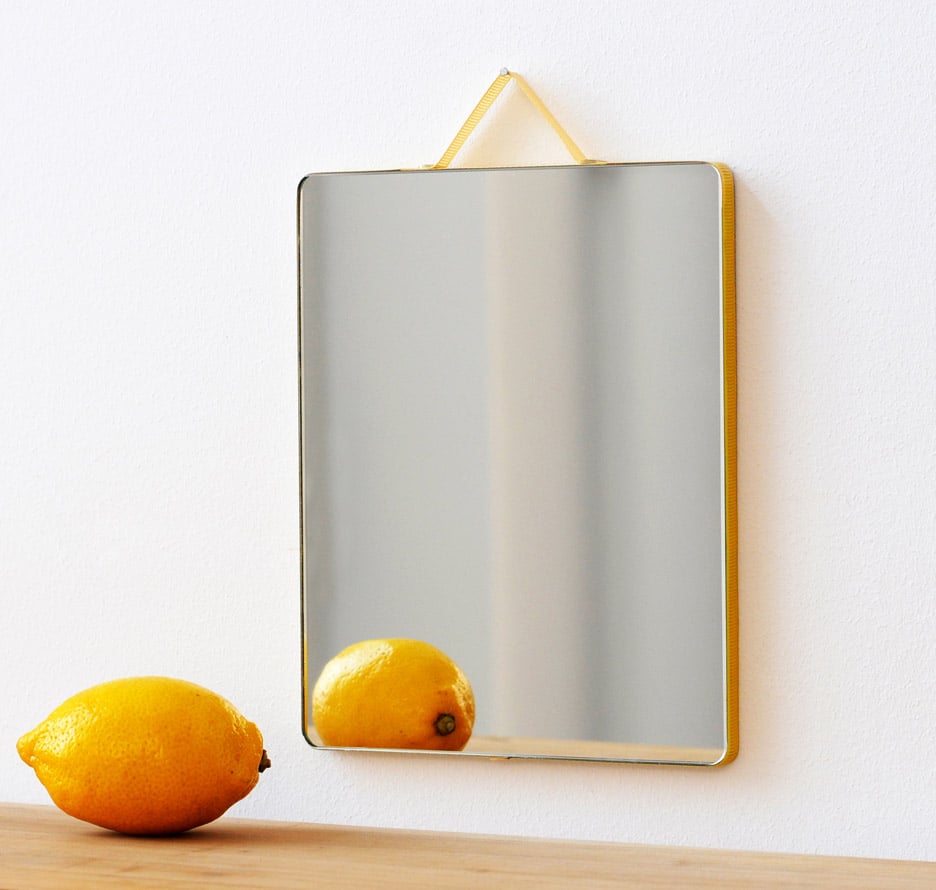 Ruban mirrors for HAY by Inga Semp