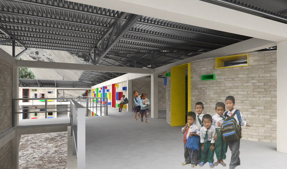 SHoP and Kids in Kathmandu Rebuild 50 public schools