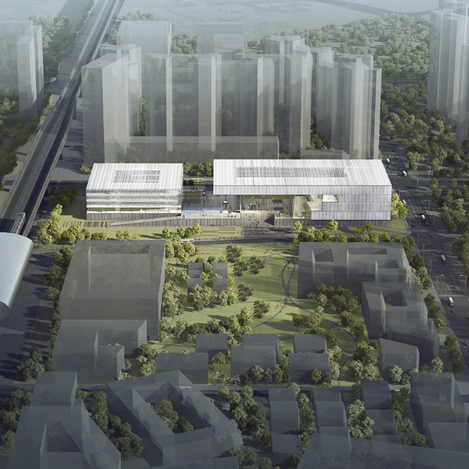 Shenzhen Art Museum and Library by KSP Jurgen Engel Architekten