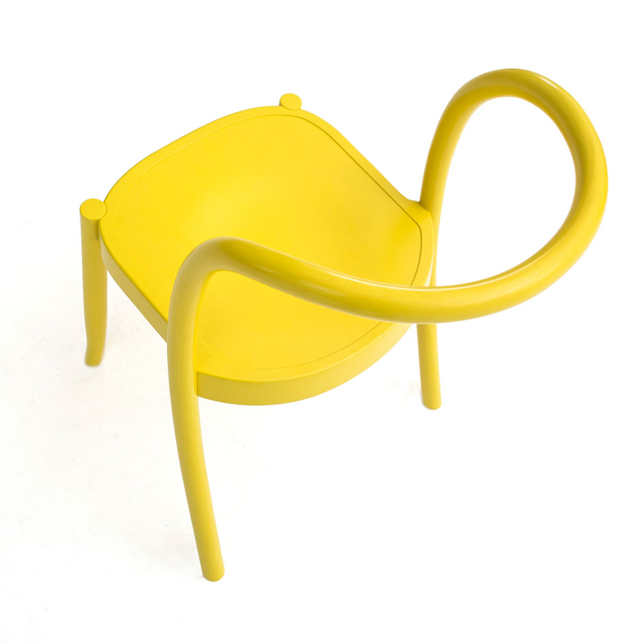 St Mark stacking chair by Martino Gamper for Moroso