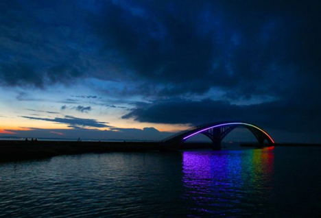 Xiying Rainbow Bridge in Penghu