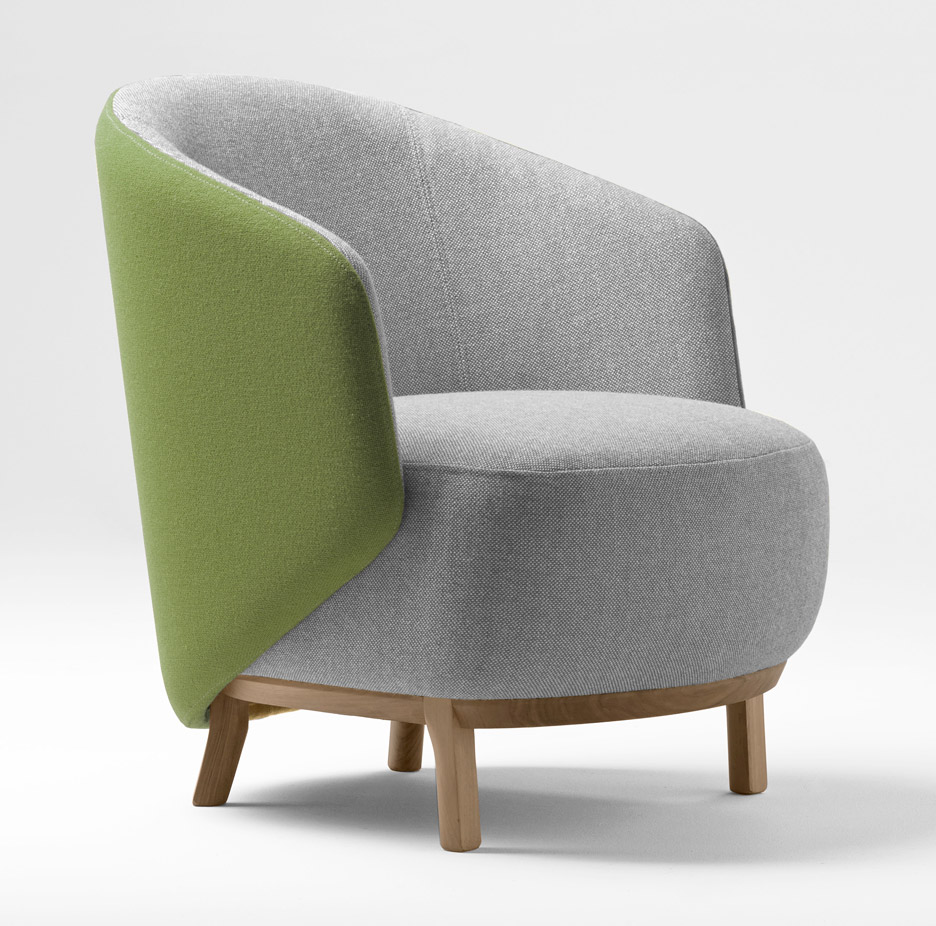 Concha armchair by Samuel Accoceberry