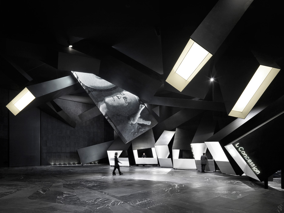 Exploded cinema in Wuhan, China, by One Plus Partnership