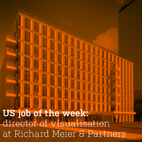 US job of the week: designer and director of visualisation at Richard Meier & Partners