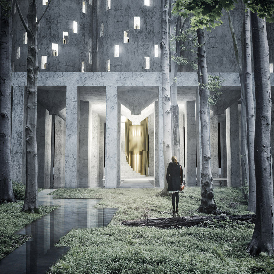 The House of the Living and The House of The Dead by Fredrik Thornström and Karolina Pajnowska
