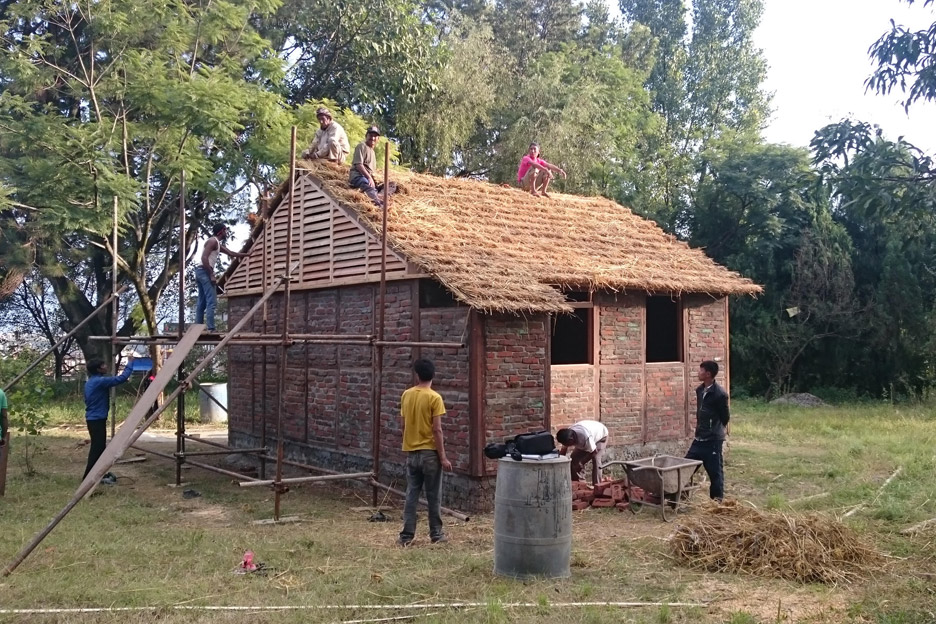 Housing for 2015 Nepal earthquake victims by Shigeru Ban