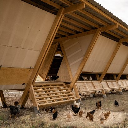 Five chicken coops around the world