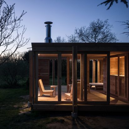 La Petite Maison is a tiny guesthouse in France made out of wood