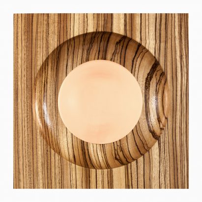 Fulvio Morella uses woodturner to shape Square the Circle plates