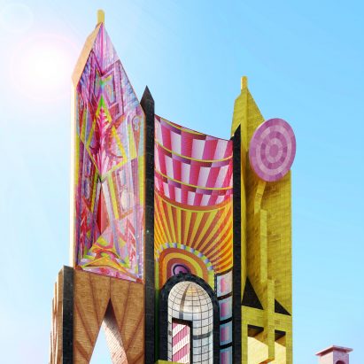 Adam Nathaniel Furman's Democratic Monument is a colourful concept for town halls