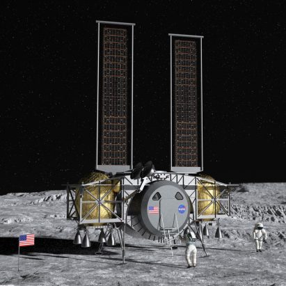 NASA selects Musk and Bezos to design landers for 2024 mission to land first woman on moon