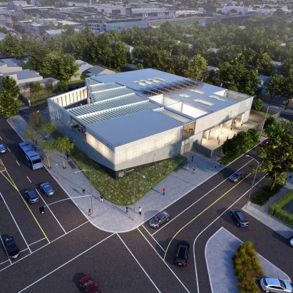 Grimshaw unveils arts complex for Santa Monica College