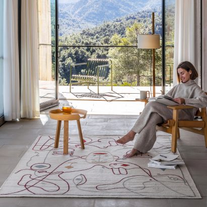 Silhouette rugs by Jaime Hayon for Nanimarquina