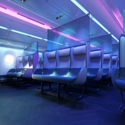 PriestmanGoode redesigns air travel for life post-pandemic with Pure Skies concept