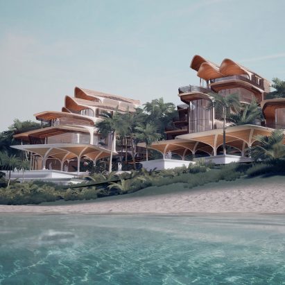 Zaha Hadid Architects' residential community in Roatán features in today's Dezeen Weekly newsletter