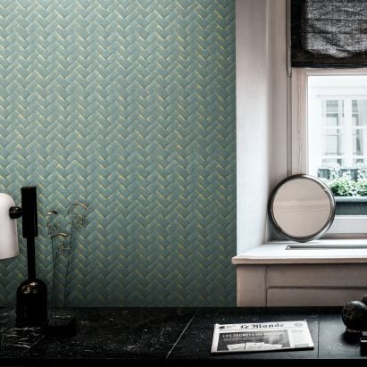 Wall&decò's textured wallpapers are designed "to be explored with the hands"