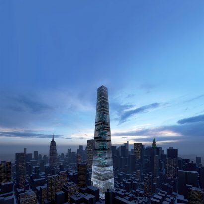 Piero Lissoni designs conceptual New York skyscraper to be "self-sufficient garden-city"
