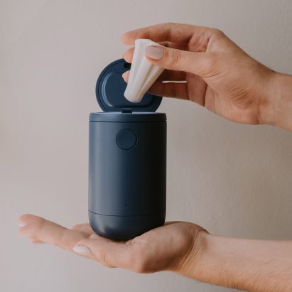 Emm is a smart menstrual cup that tracks periods automatically