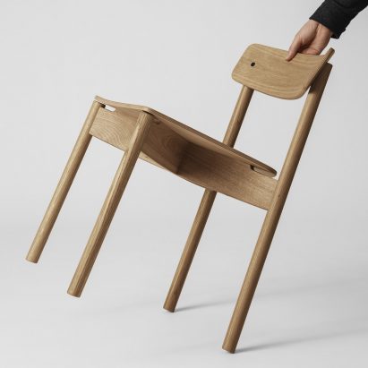 Takt chair is first furniture piece to receive EU&apos;s "more transparent" sustainability score thumbnail