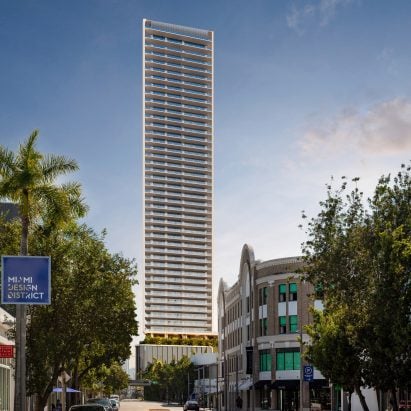 Arquitectonica and Yabu Pushelberg design "fun" residential skyscraper for Miami