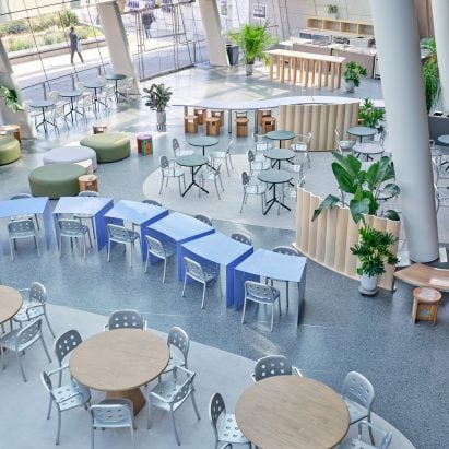 Office of Tangible Space redesigns Brooklyn Museum Cafe