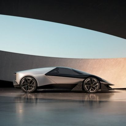 Dezeen Agenda features Lotus' tech&heavy concept car