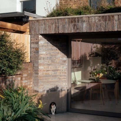 VATRAA uses reclaimed bricks for London house extension