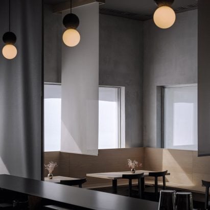 Future Simple Studio creates "brutalist and serene" sushi restaurant in Canada