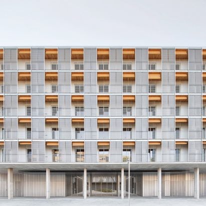 "Inclusive and sustainable" social housing in Barcelona named world's best building by RIBA