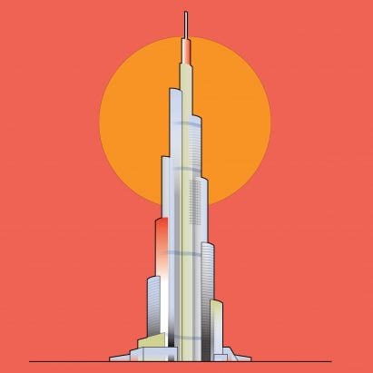 SOM's Burj Khalifa put Dubai on the map