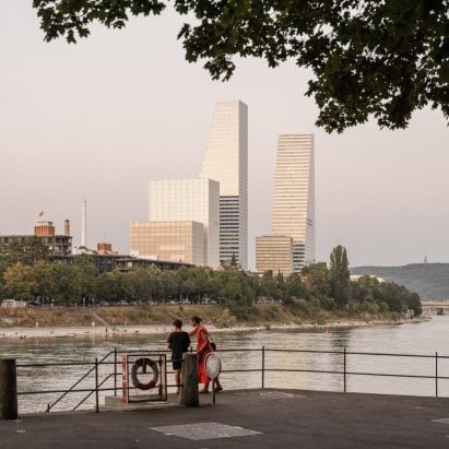 Herzog & de Meuron completes blocky high-rise laboratories in Basel