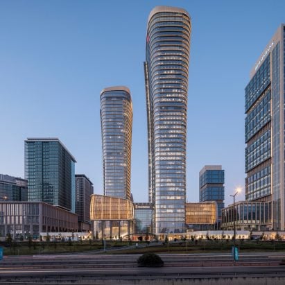 KPF completes twin skyscrapers for Ziraat Bank Headquarters in Istanbul