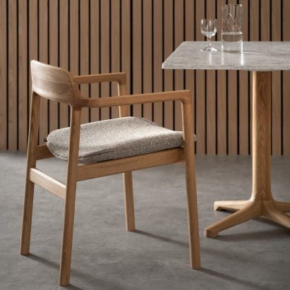 Rakino dining furniture by Tim Rundle for Morgan