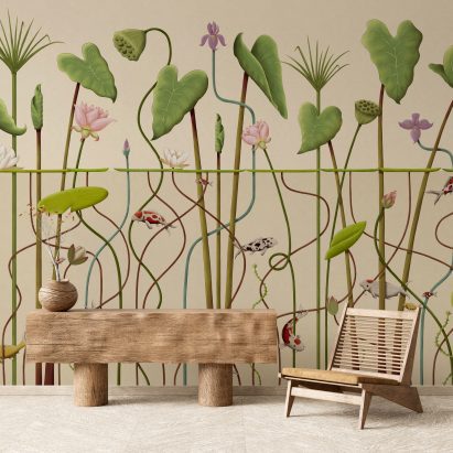 Nine dynamic surfaces that give interiors eye-catching backgrounds