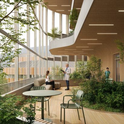 Carlo Ratti and Park Associati to surround children's hospital in one-kilometre "green ring"