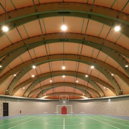Seven basketball courts that score design points