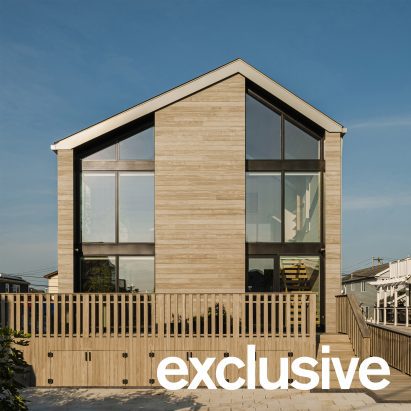 New York beach home by BAAO contains a "house within a house"