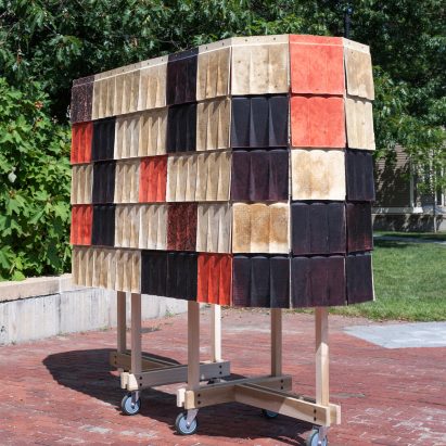 Harvard University transforms waste wool into cladding for retrofits