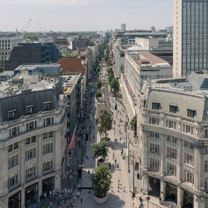 East unveils updated images of its plans to pedestrianise Oxford Street