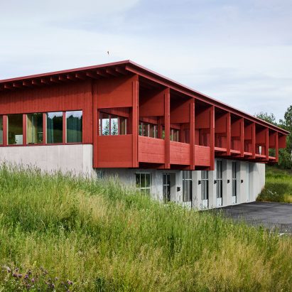 Seven striking buildings that make a statement with red