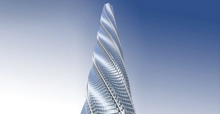 Santiago Calatrava designs for the Chicago Spire