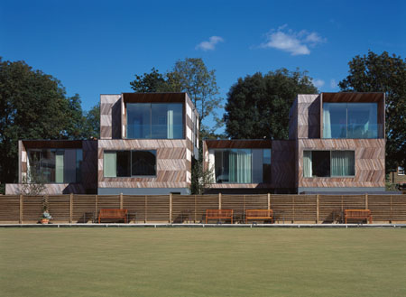 Herringbone Houses by Alison Brooks Architects